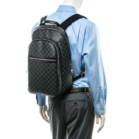 louis vuitton michael damier graphite backpack replica|louis vuitton canvas backpack.